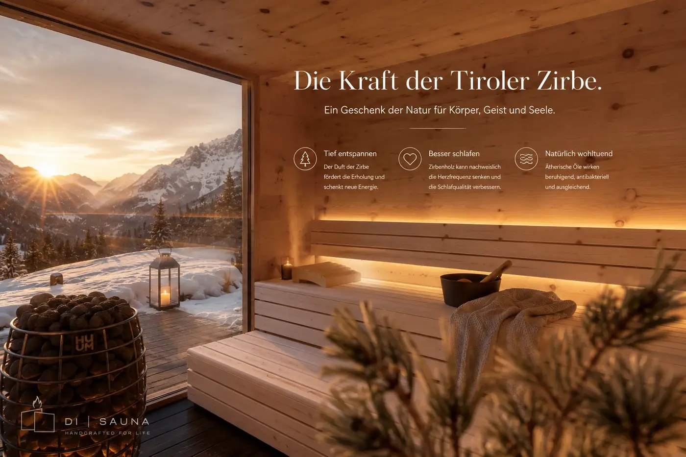 Die Kraft der Tiroler Zirbe